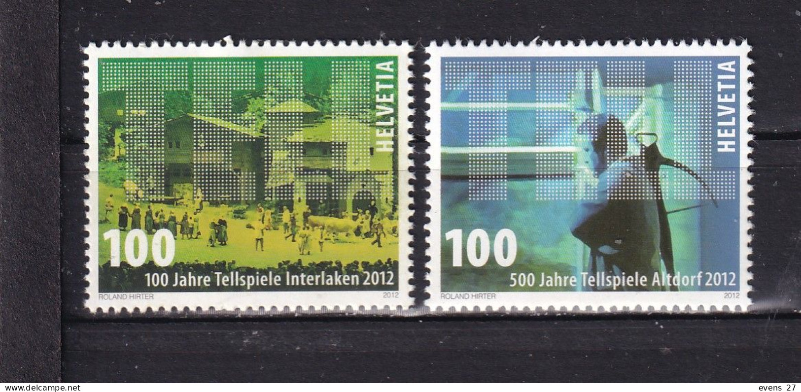 SWITZERLAND-2012--FESTIVAL MNH, - Ungebraucht