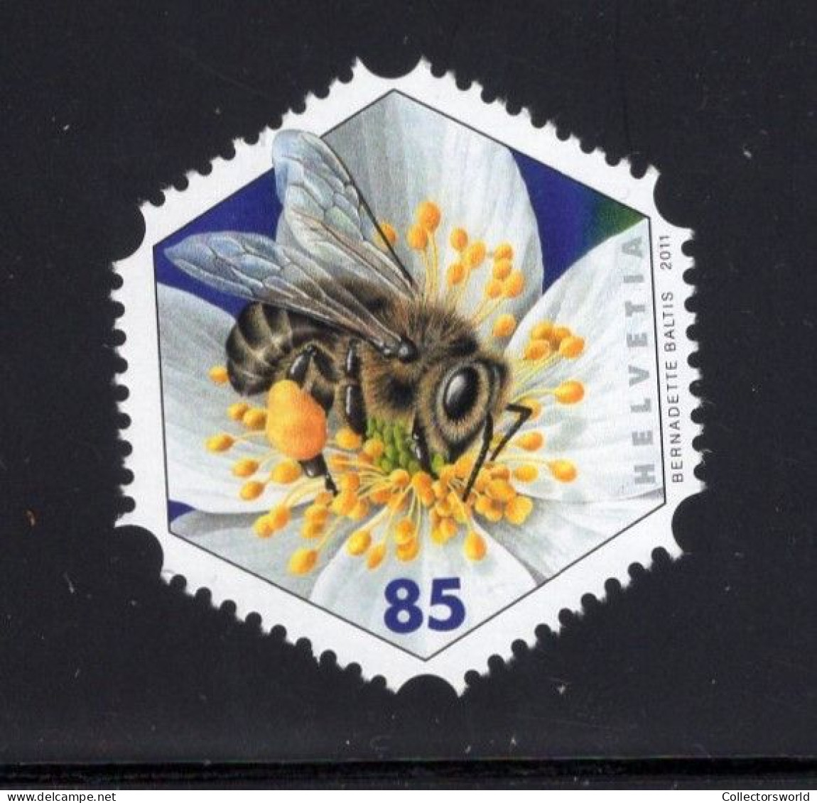 Switzerland Serie 1v 2011 Honey Bee Honingbij Honigbiene MNH - Abejas