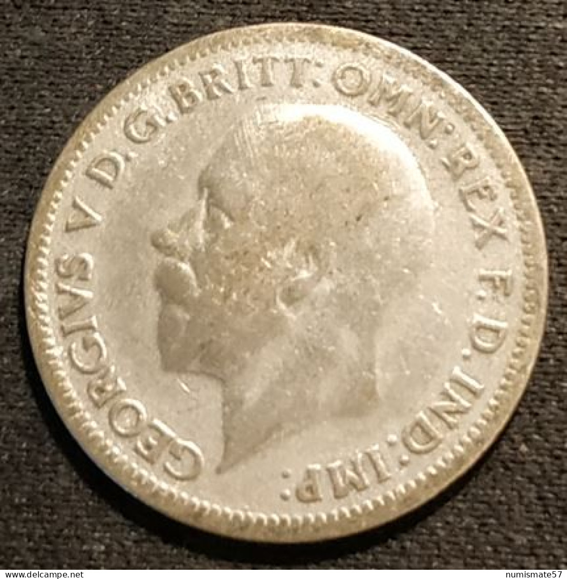 GRANDE BRETAGNE - 6 PENCE 1932 - Argent - Silver - George V - 2e Effigie - 2e Type - KM 832 - H. 6 Pence