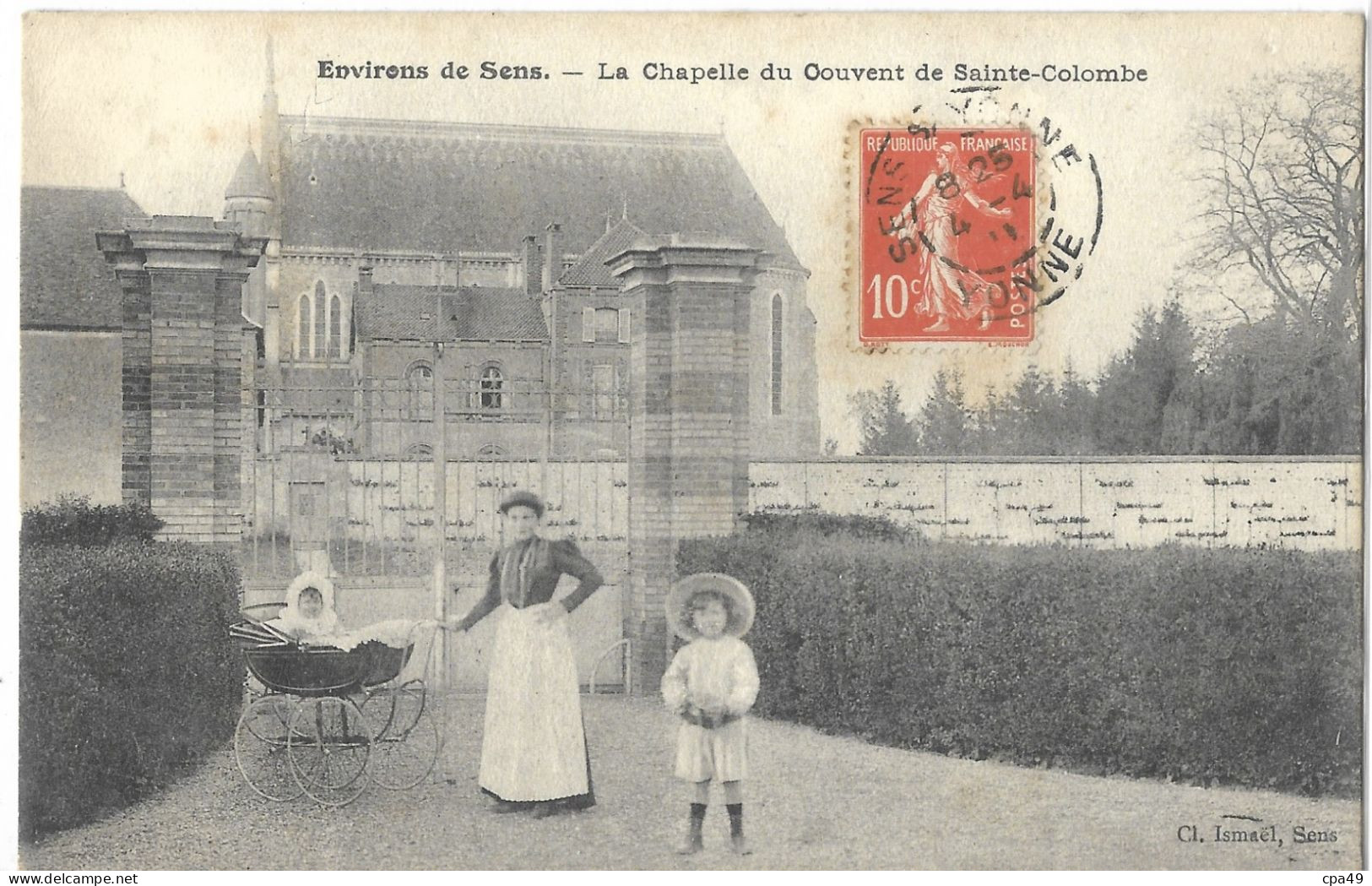 89    SAINTE - COLOMBE  LA  CHAPELLE  DU  COUVENT  DE SAINTE - COLOMBE - Andere & Zonder Classificatie