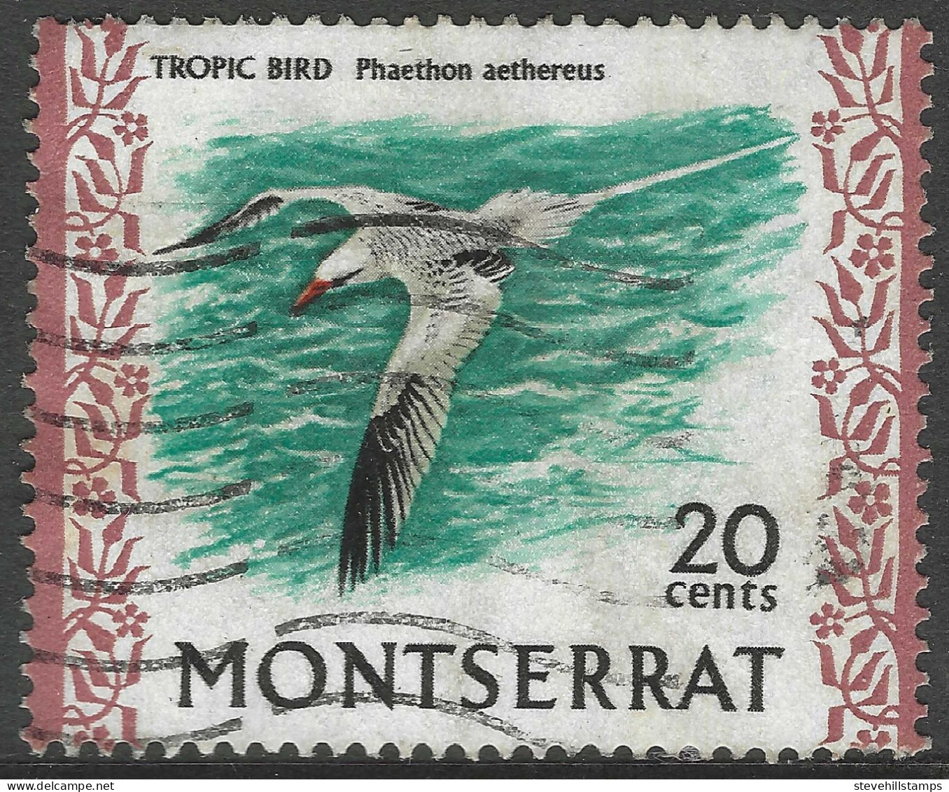Montserrat. 1970 Birds. 20c Used. SG 249. M3072 - Montserrat