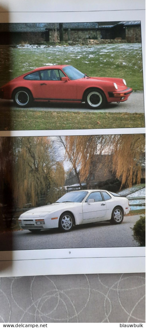 Goebel kristal Porsche 356 1962 + boek Porsche , een legende die voortduurt