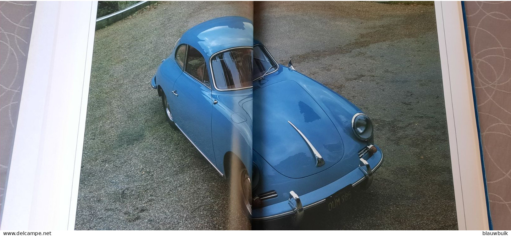 Goebel kristal Porsche 356 1962 + boek Porsche , een legende die voortduurt