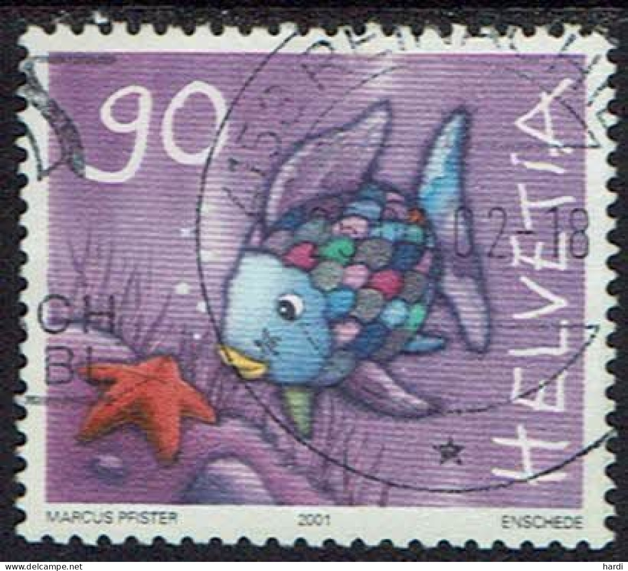 Schweiz 2001, MiNr.: 1768, Gestempelt - Usati