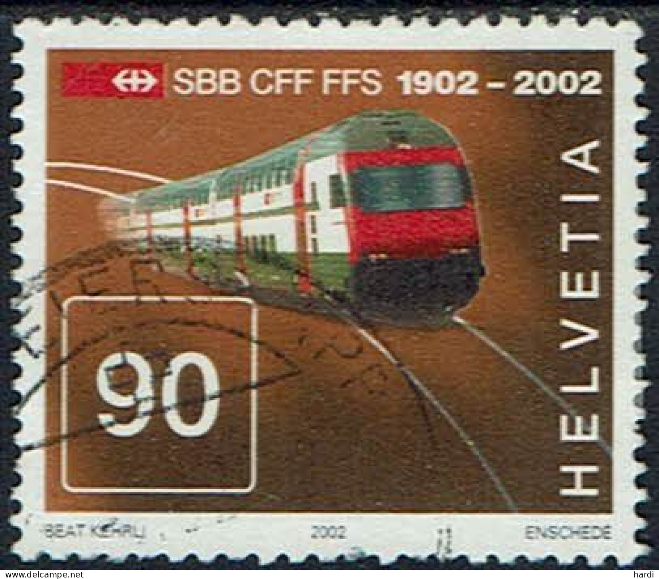 Schweiz 2002, MiNr.: 1779, Gestempelt - Usati