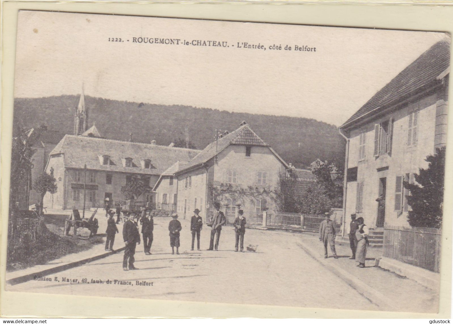 Territoire-de-Belfort - Rougemont-le-Château - L'Entrée, Côté De Belfort - Rougemont-le-Château