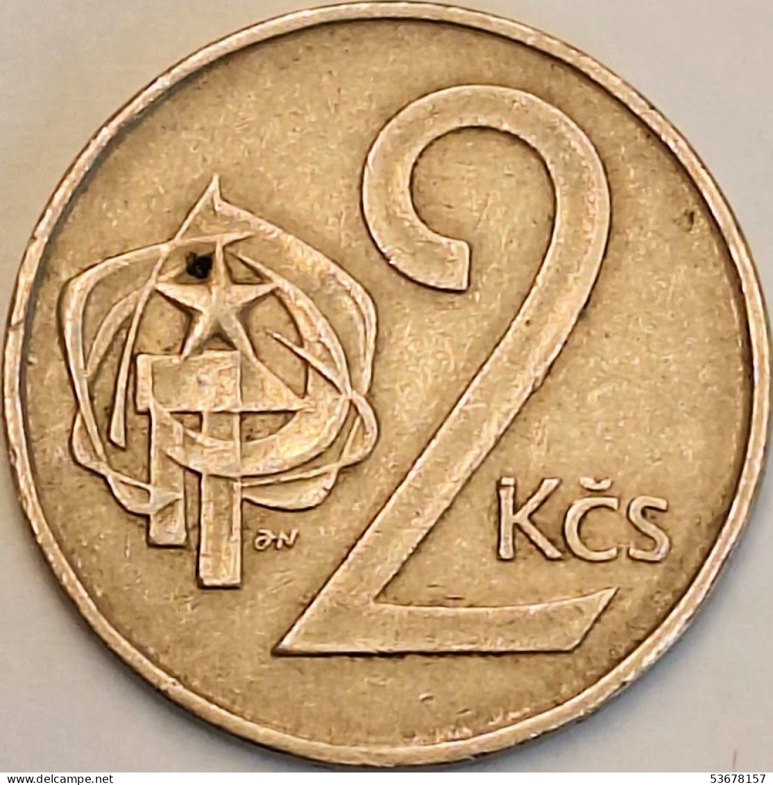 Czechoslovakia - 2 Koruny 1974, KM# 75 (#3707) - Czechoslovakia