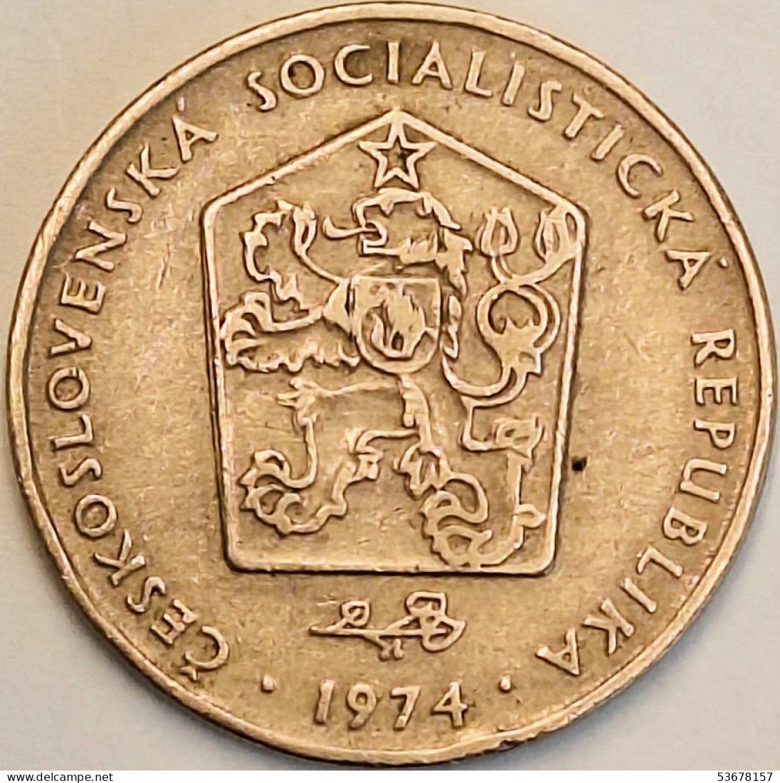 Czechoslovakia - 2 Koruny 1974, KM# 75 (#3707) - Tchécoslovaquie