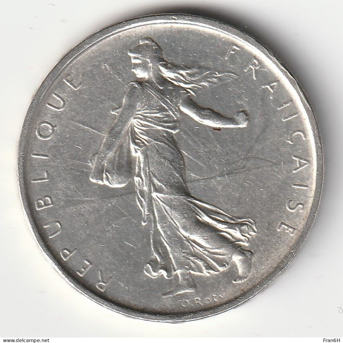 5 Francs Argent 1966 - Silver - - 5 Francs