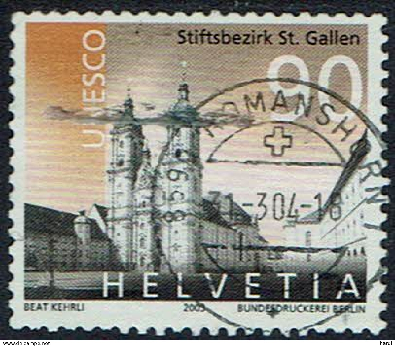 Schweiz 2003, MiNr.: 1849, Gestempelt - Usati