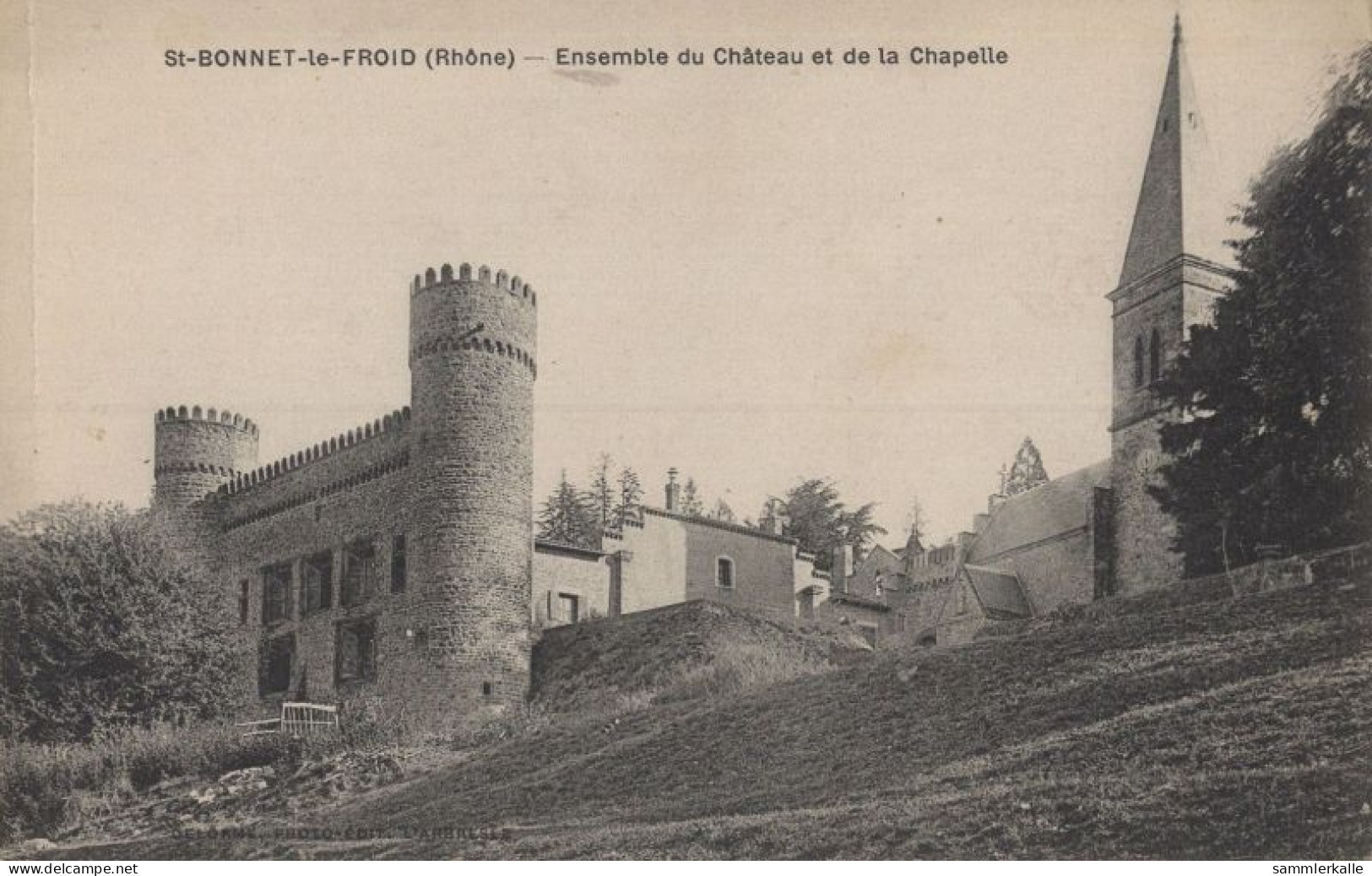 130825 - Saint-Bonnet-le-Froid - Frankreich - Chateau Et Chapelle - Yssingeaux