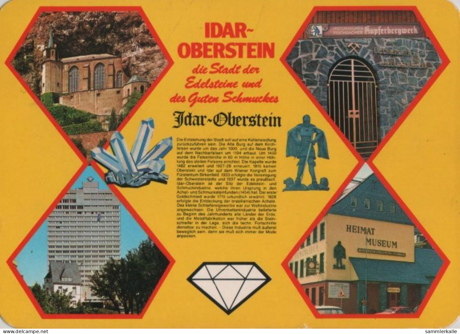 90866 - Idar-Oberstein - U.a. Felsenkirche - 1989 - Idar Oberstein