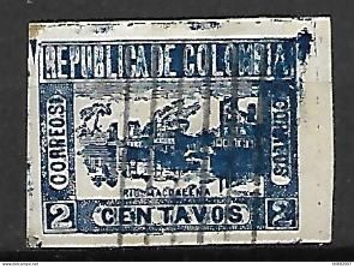 COLOMBIE   -   1902.   Y&T N° 138 Oblitéré - Colombia