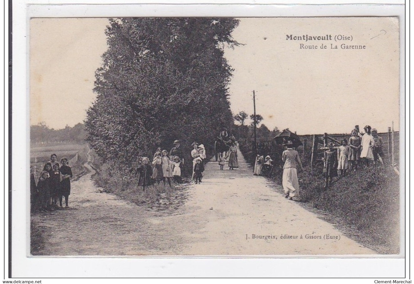 MONTJAVOULT : Route De La Garenne - Etat - Montjavoult