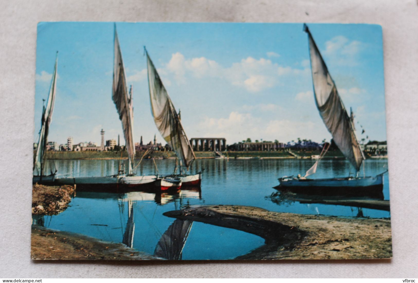 M400, Cpm 1977, Luxor, Seen From The Nile, Egypte - Louxor