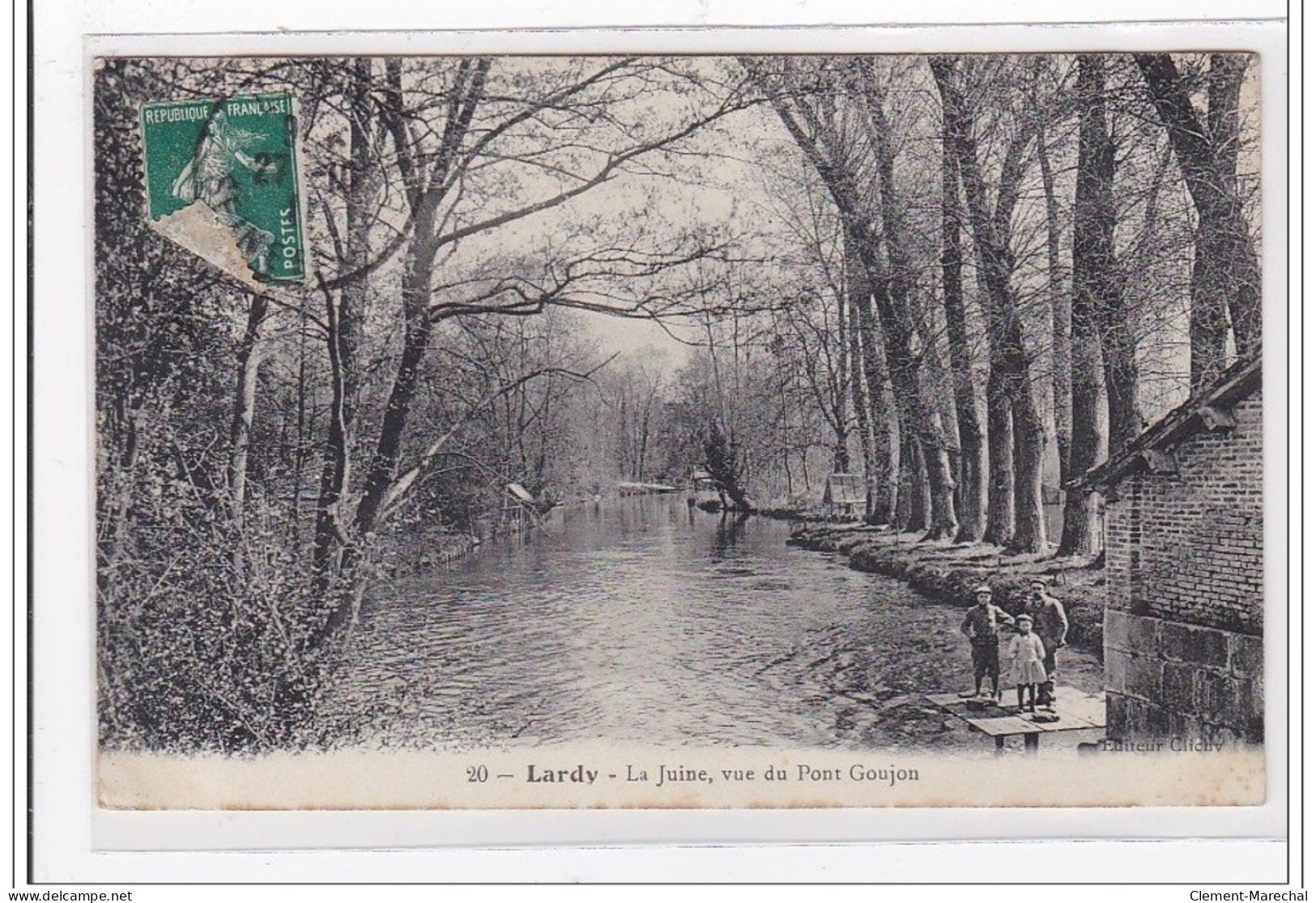 LARDY : La Juine, Vue Du Pont Goujon - Tres Bon Etat - Lardy