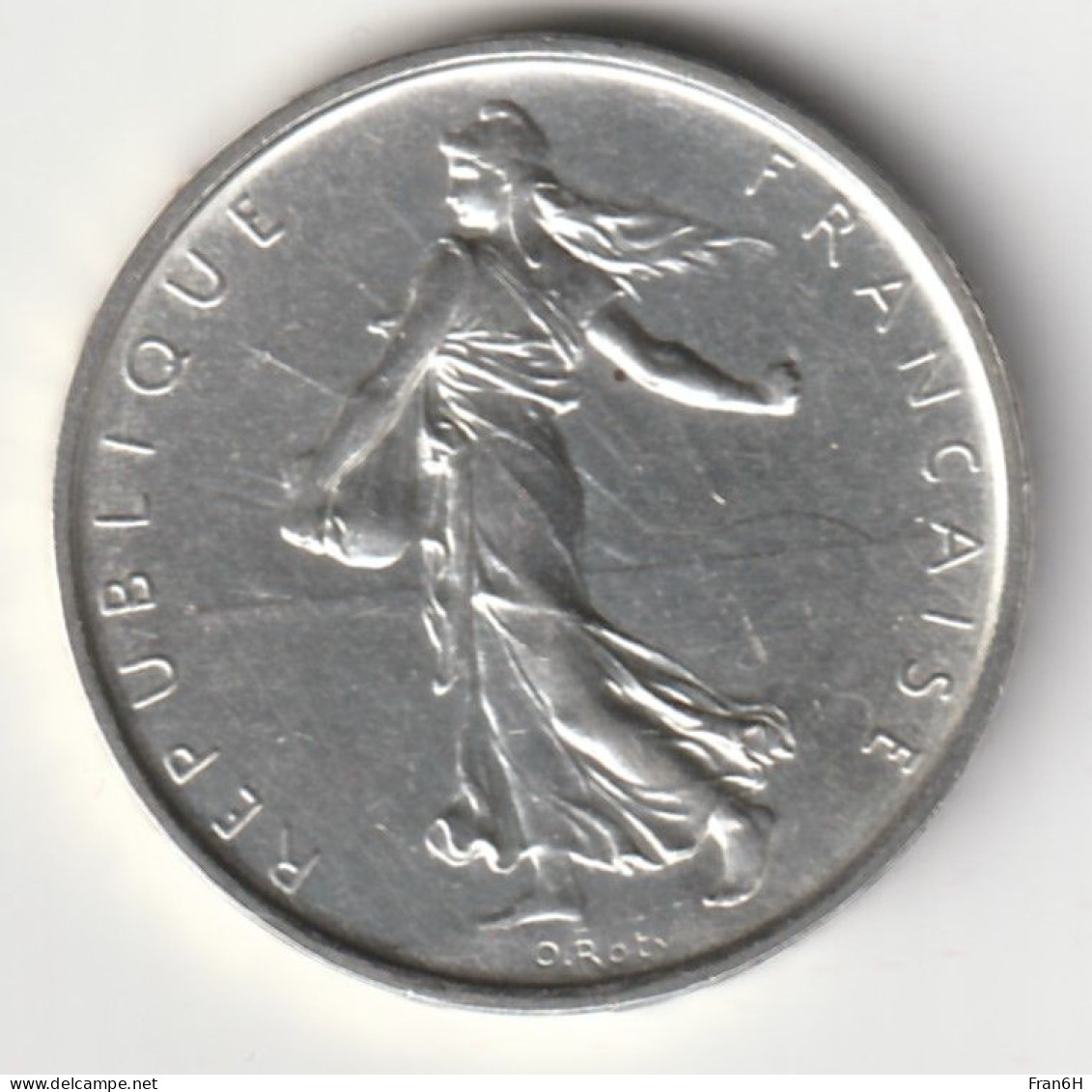 5 Francs Argent 1969 - Silver - - 5 Francs