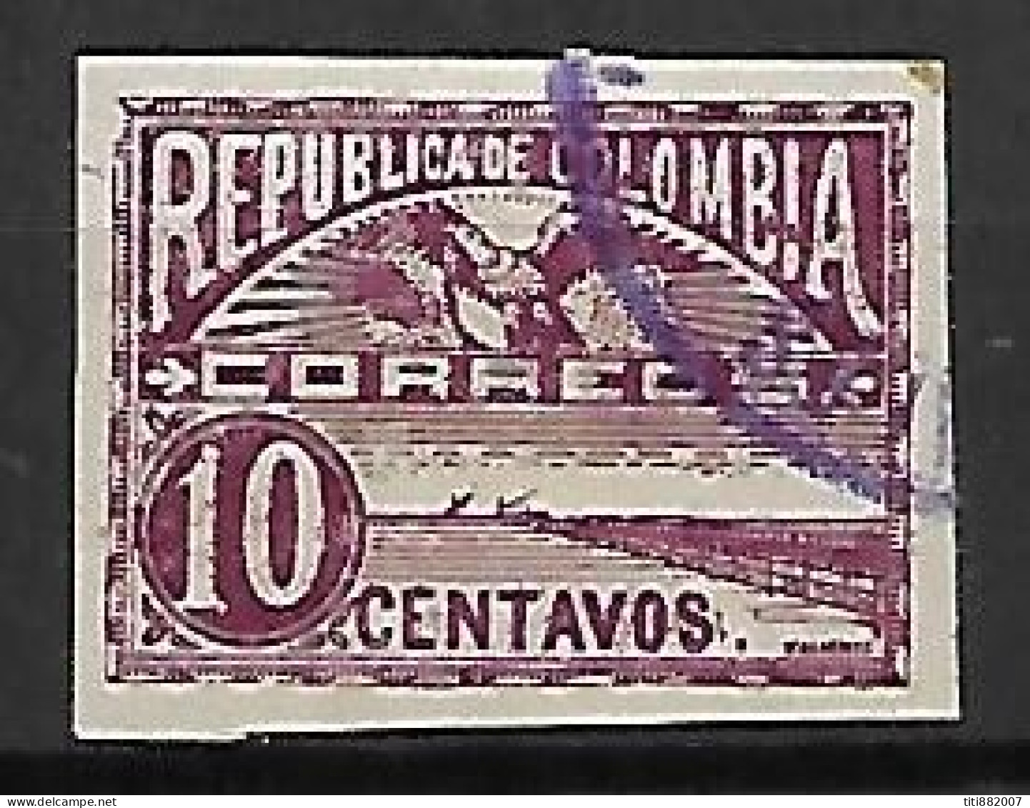 COLOMBIE   -   1902.   Y&T N° 140A Oblitéré - Colombia