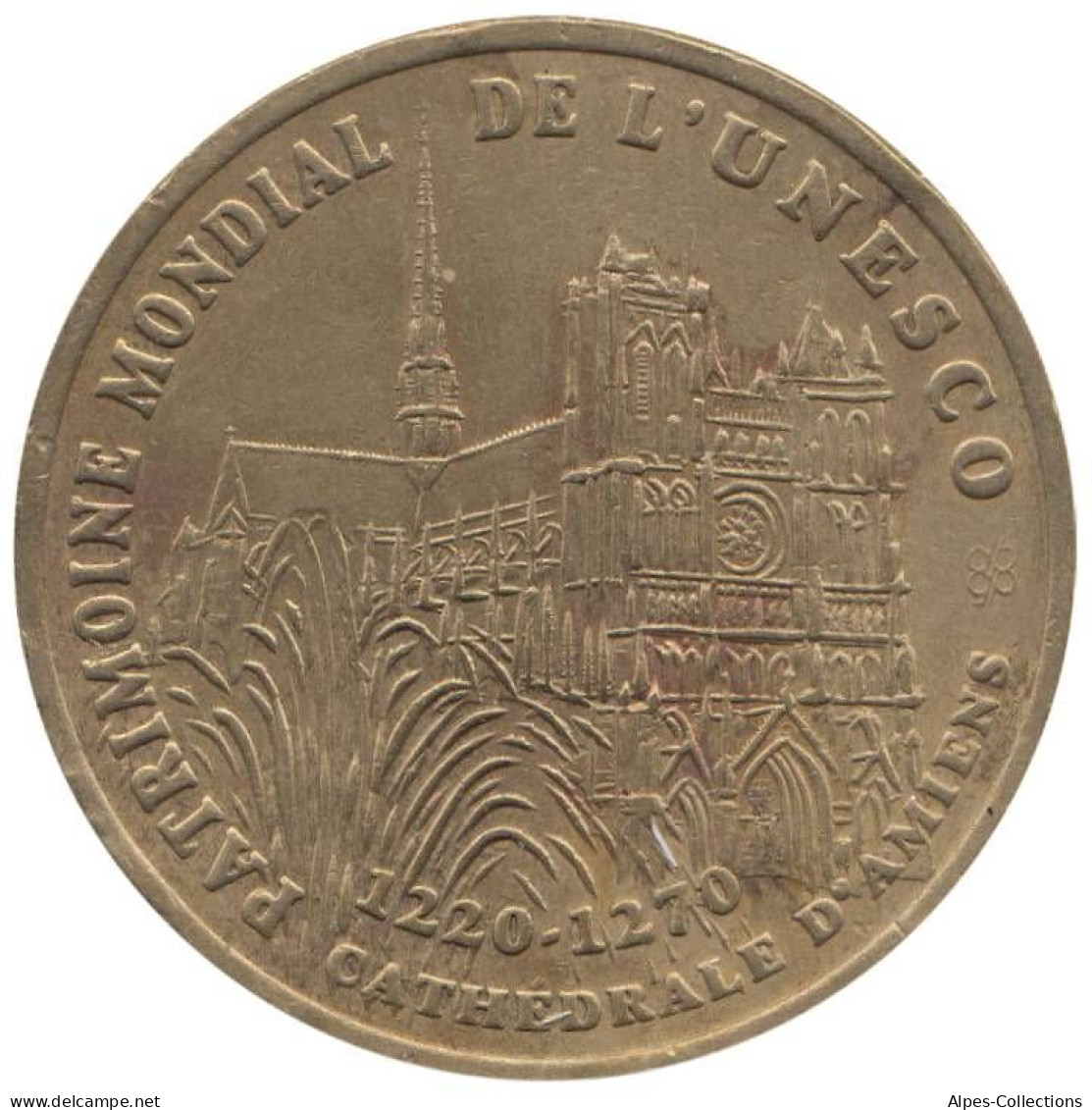 AMIENS - EC0010.3 - 1 ECU DES VILLES - Réf: T15 - 1995 - Euros De Las Ciudades