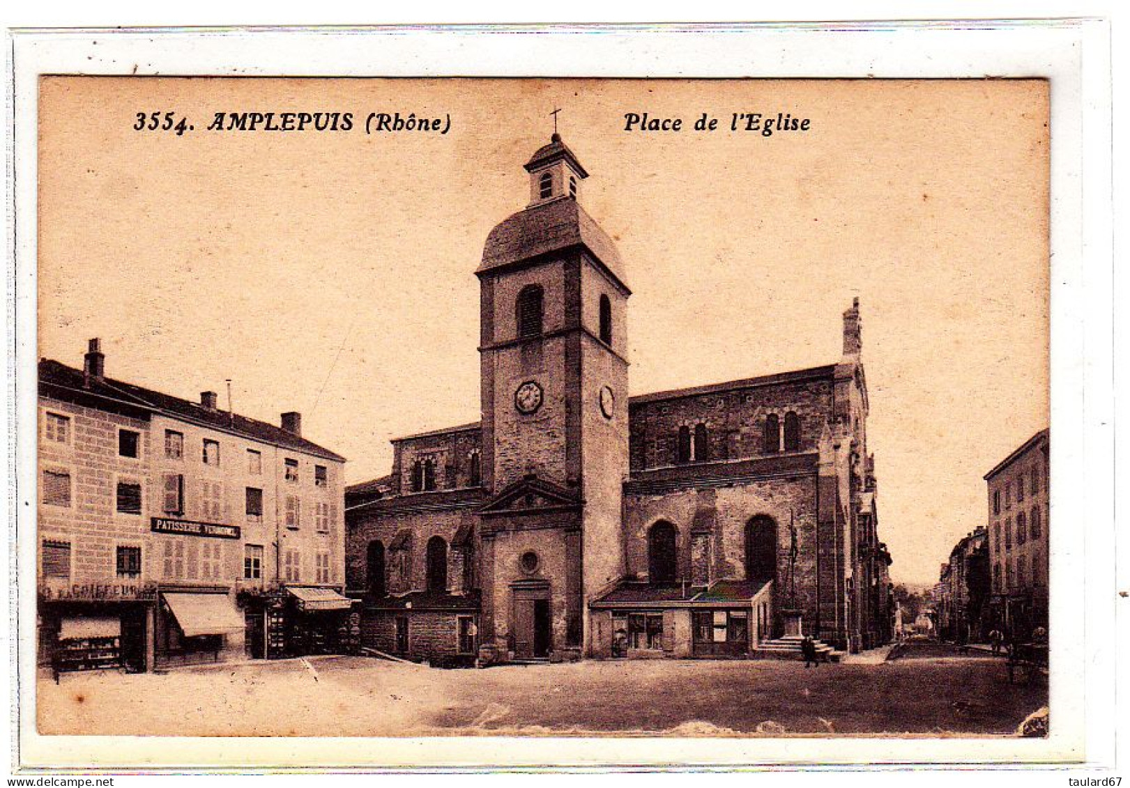Amplepuis Place De L'Eglise - Amplepuis