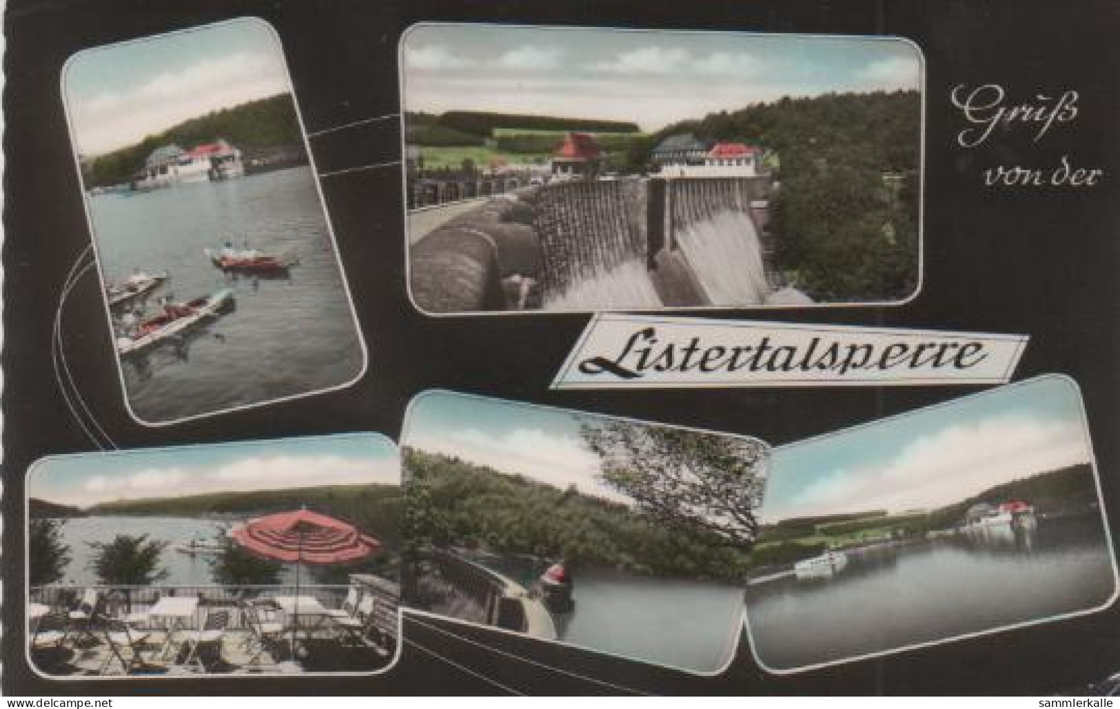 6834 - Meinerzhagen - Listertalsperre - Ca. 1965 - Meinerzhagen