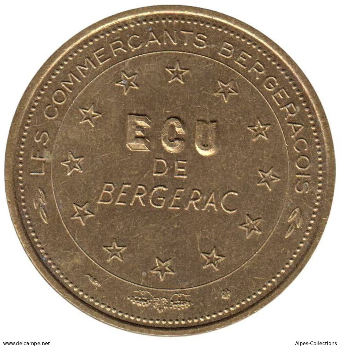 BERGERAC - EC0010.4 - 1 ECU DES VILLES - Réf: T1 - 1993 - Euros Des Villes