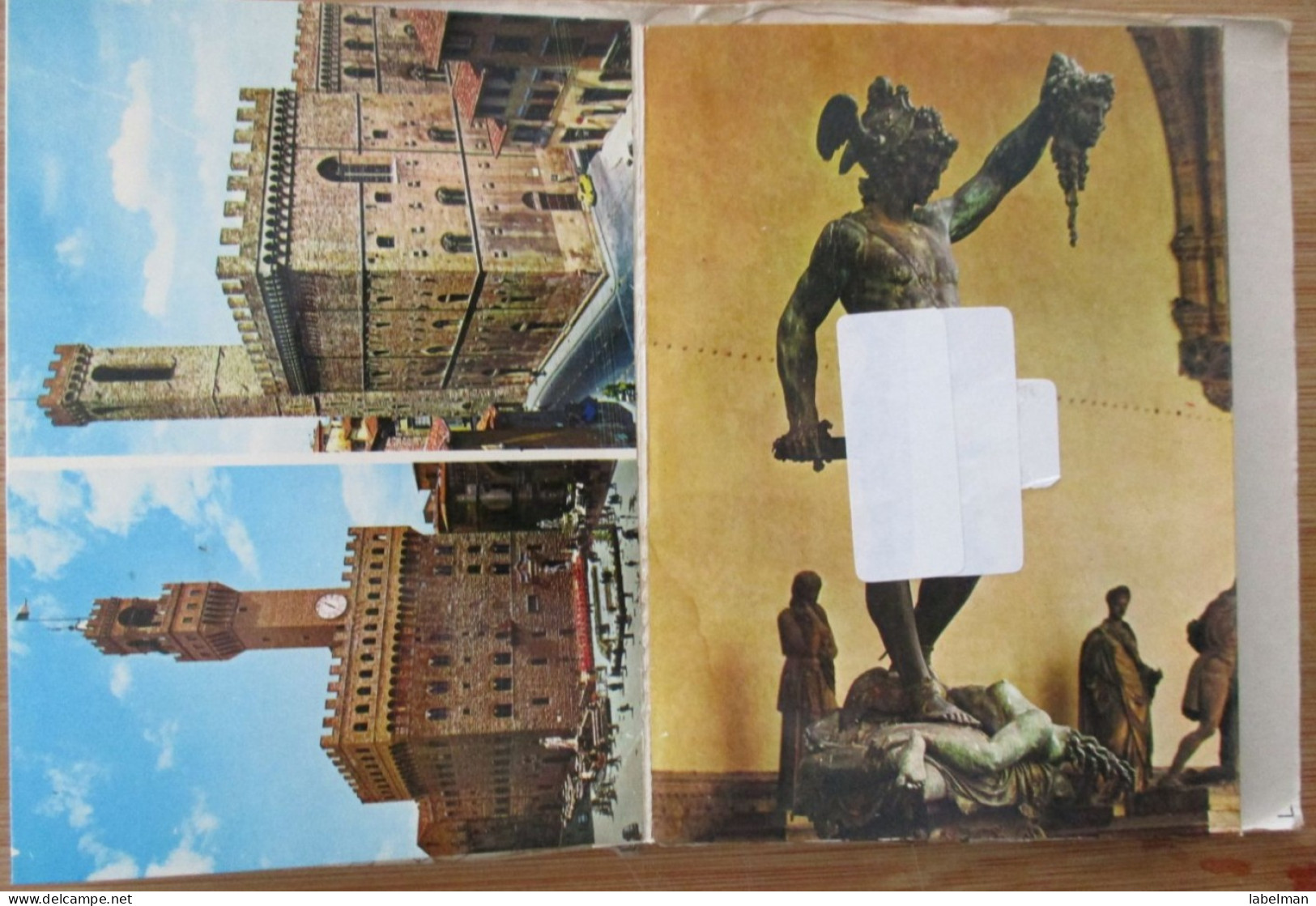 ITALY FIRENZE BOOKLET FOLDER SET BROCHURE MAP GUIDE KARTE CARD ANSICHTSKARTE POSTCARD CARTE POSTALE POSTKARTE PHOTO