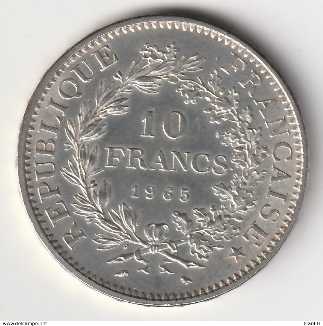 10 Francs Hercule Argent 1965 - Silver - - 10 Francs