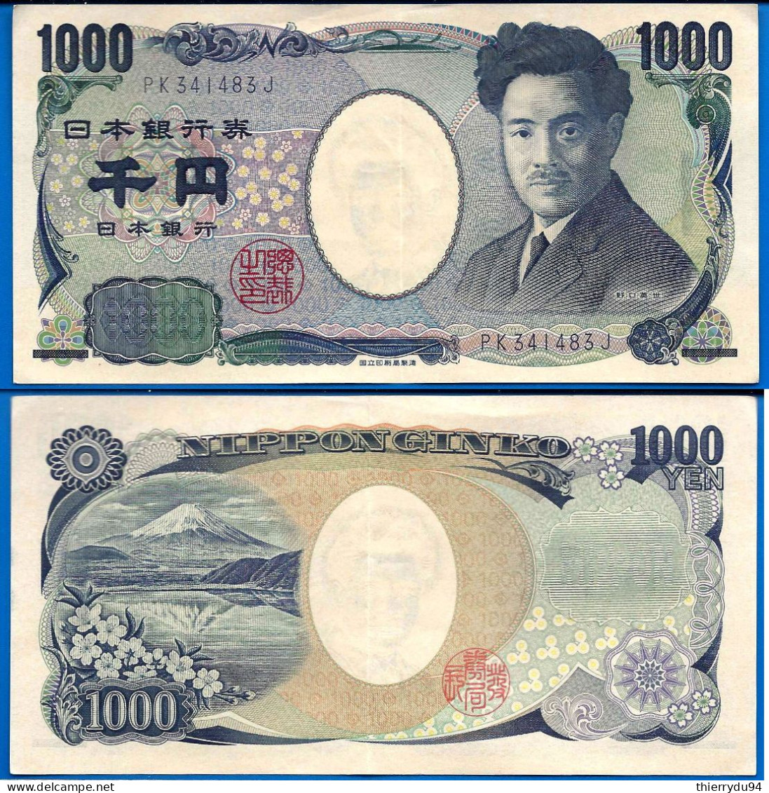 Japon 1000 Yen 2004 Prefixe PK Que Prix + Port Japan Billet Asie Asia - Giappone