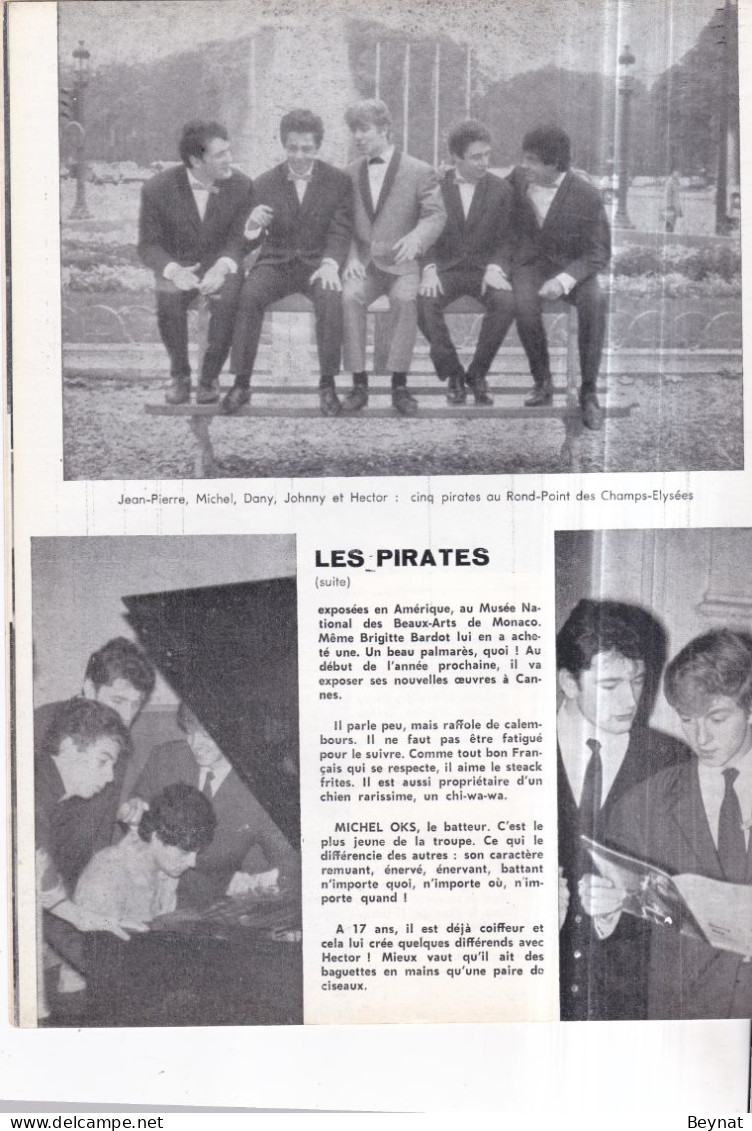 DISCO REVUE 1961 LES PIRATES HELEN SHAPIRO  ELVIS PRESLEY VINCE TAYLOR