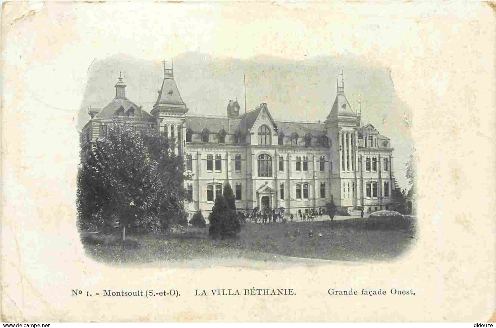 95 - Montsoult - La Villa Béthanie - CPA - Etat Pli Visible - Voir Scans Recto-Verso - Montsoult