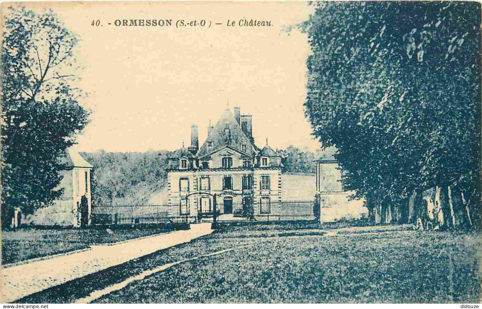 94 - Ormesson - Le Château - CPA - Voir Scans Recto-Verso - Ormesson Sur Marne