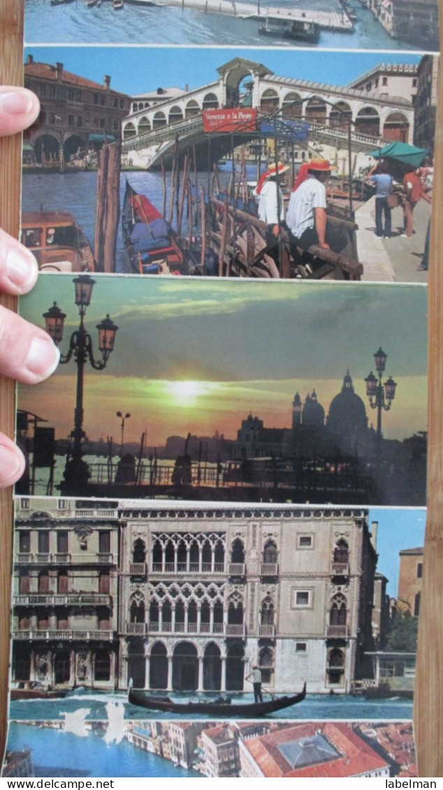 ITALY VENEZIA BOOKLET FOLDER SET BROCHURE MAP GUIDE KARTE CARD ANSICHTSKARTE POSTCARD CARTE POSTALE POSTKARTE PHOTO