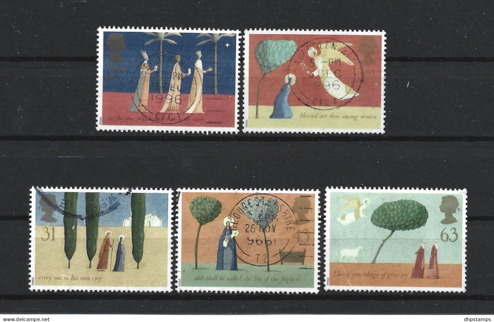 Gr. Britain 1996 Christmas Y.T. 1920/1924 (0) - Used Stamps