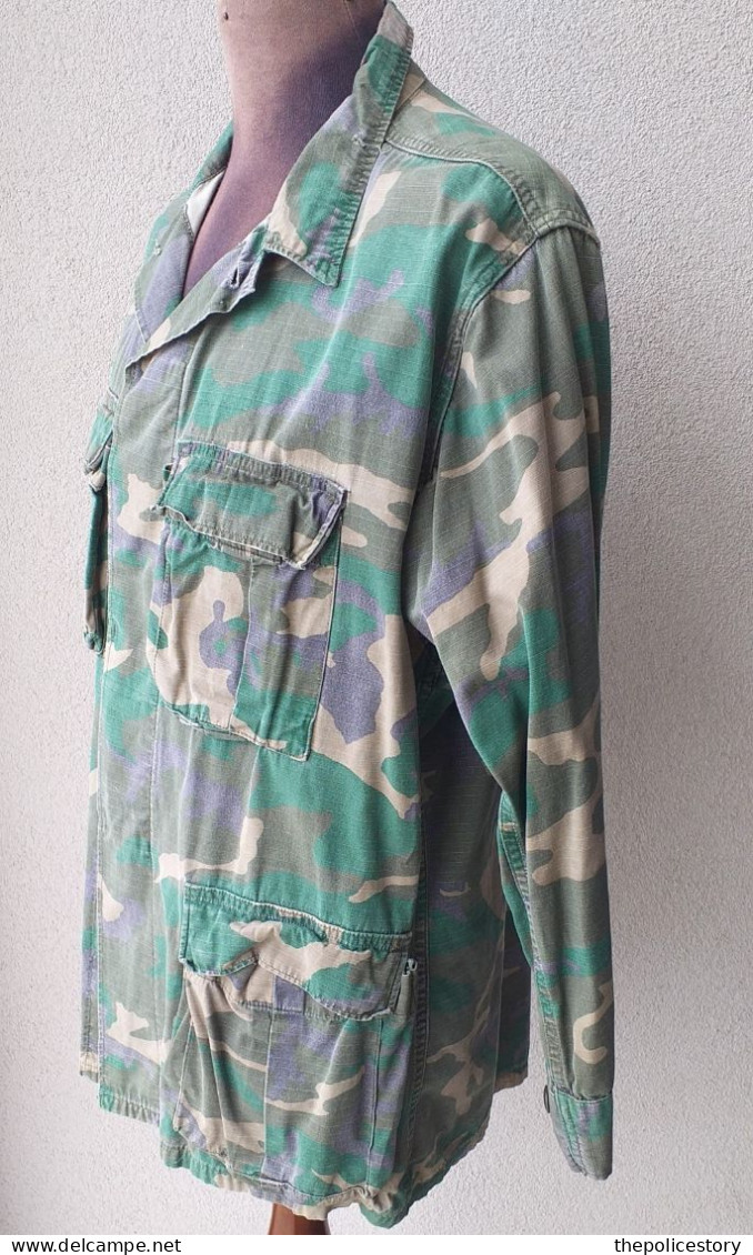 Jungle Jacket U.S. Army mimetismo ERDL anno circa 1968 originale etichettata