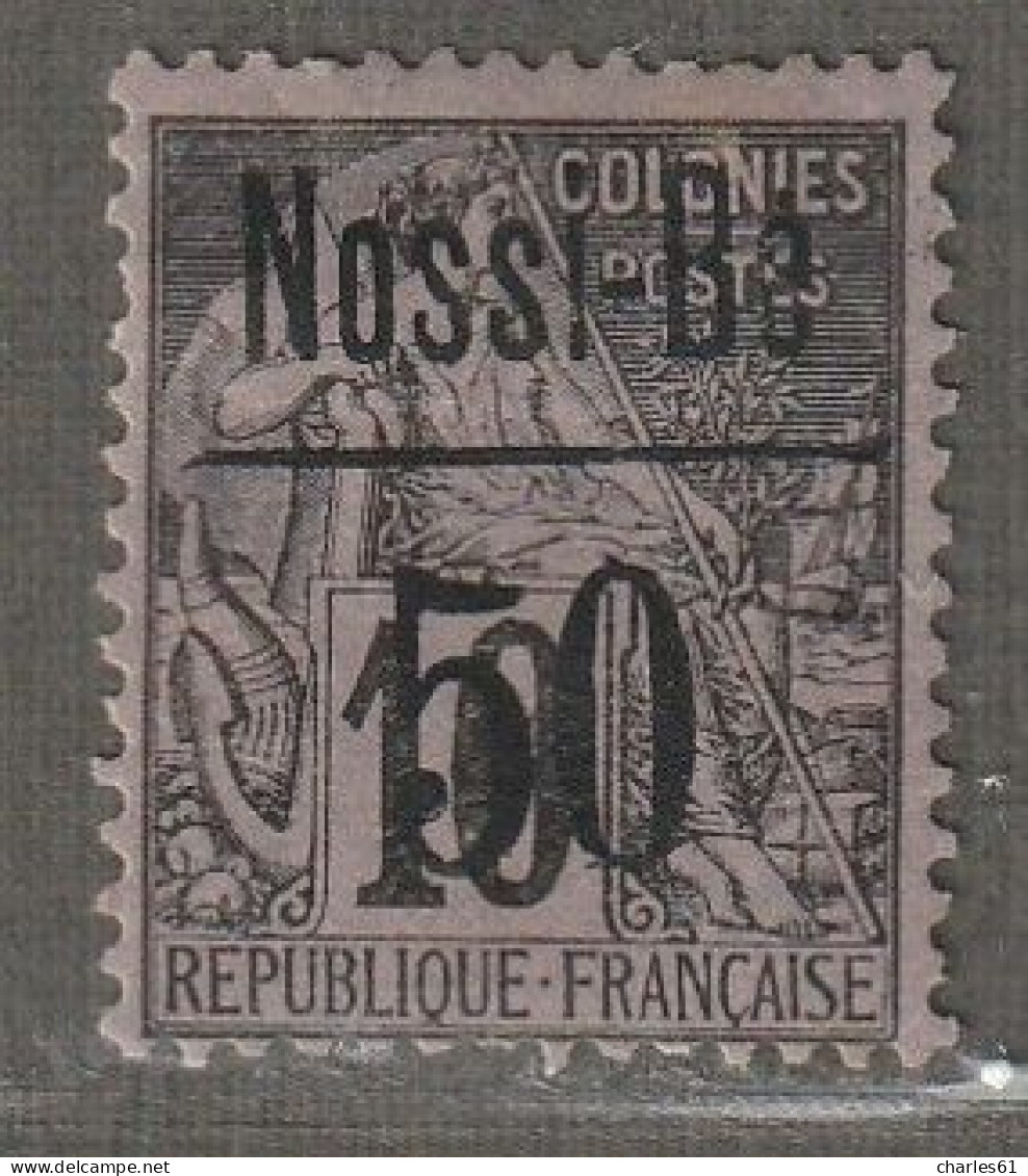 NOSSI-BE - N°20 Nsg (1893) 50c Sur 10c Noir Sur Lilas - Signé - - Ongebruikt