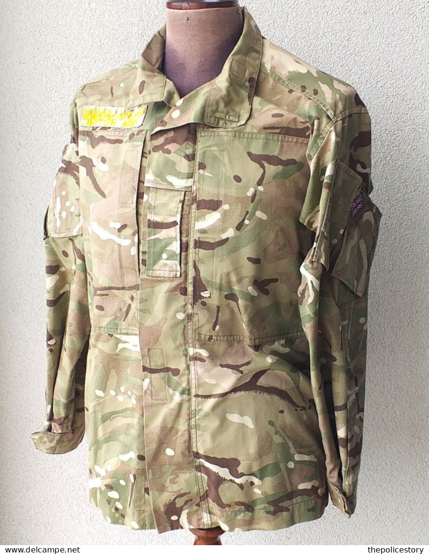 Jacket Combat Temperate Weather MTP Paracadutisti Britannici Afghanistan Ottima - Uniform