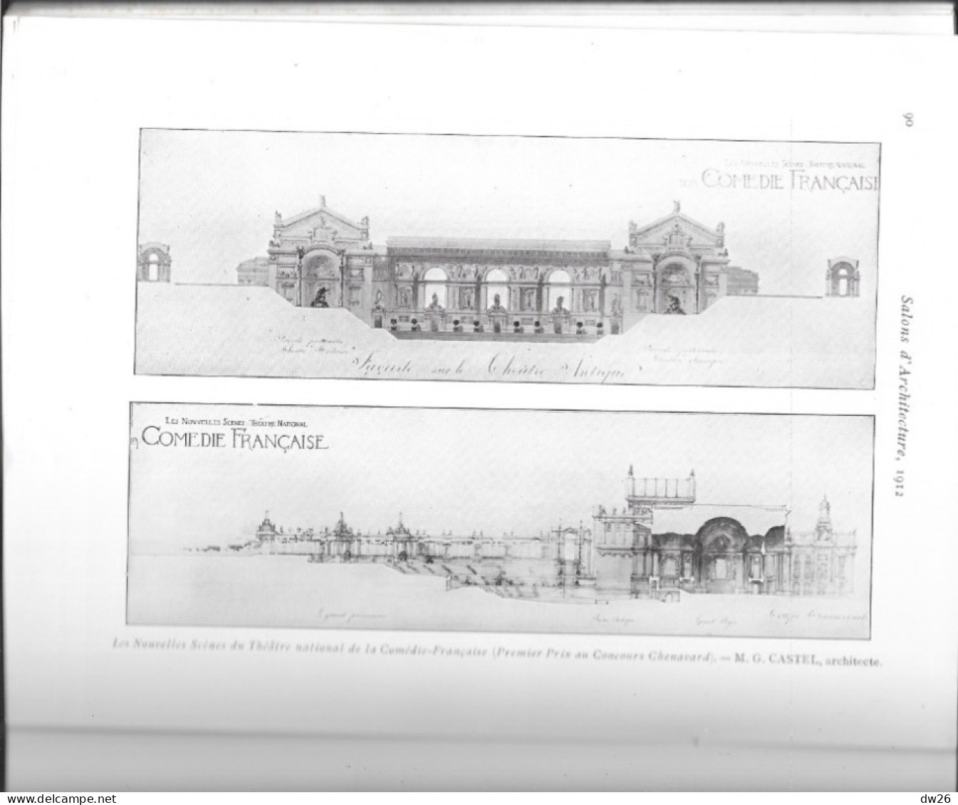 Société Nationale Des Beaux-Arts Et Artistes Français - Les Salons D'Architecture 1912 - Plans Et Photos - Art