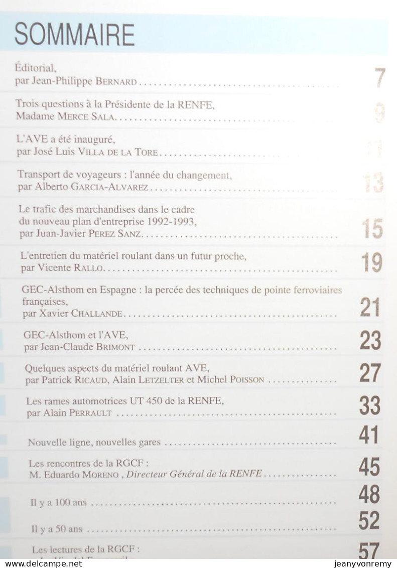 Revue Générale Des Chemins De Fer. N°6. Juin 1992 - Bahnwesen & Tramways