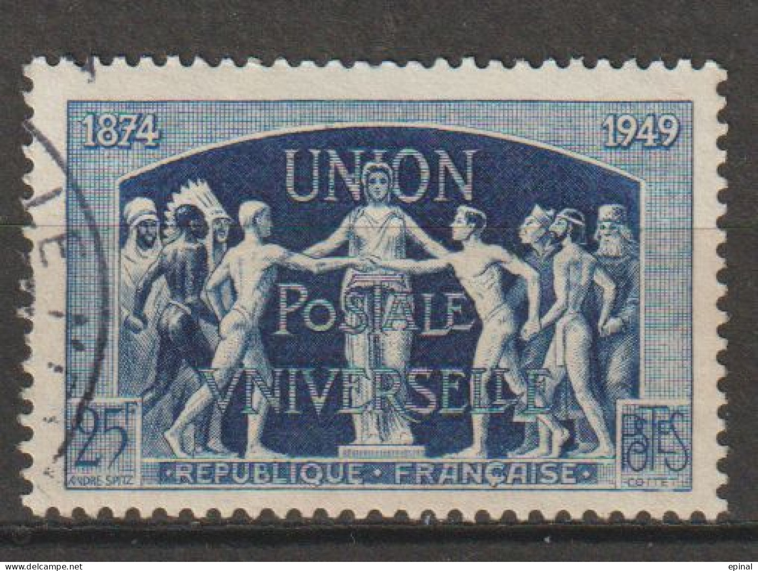 FRANCE : N° 852 Oblitéré (75ème Anniveraire De L'U.P.U.) - PRIX FIXE - - Used Stamps