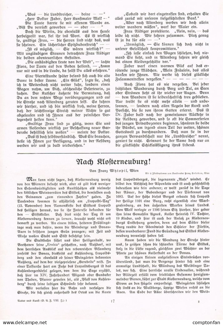 A102 1443-2 Franz Wytopil Klosterneuburg Franz Poledne Artikel 1908 - Autres & Non Classés