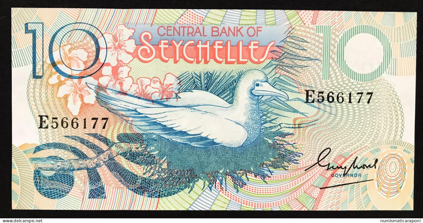 Seychelles 10 Rupees  SUP/UNC  LOTTO 032 - Seychelles