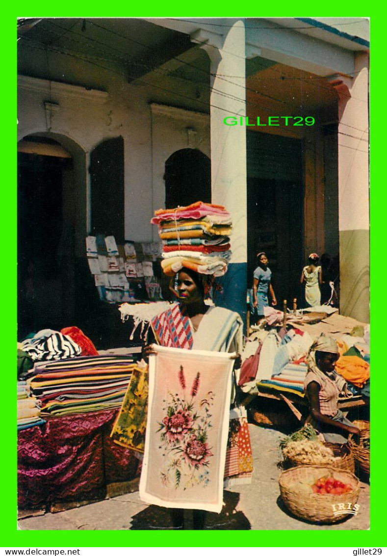 PORT-AU-PRINCE, HAITI - SCÈNE DE MARCHÉ - MARKET SCENE - TRAVEL IN 1984 -  MESSAGERIES DE PRESSE - - Haïti