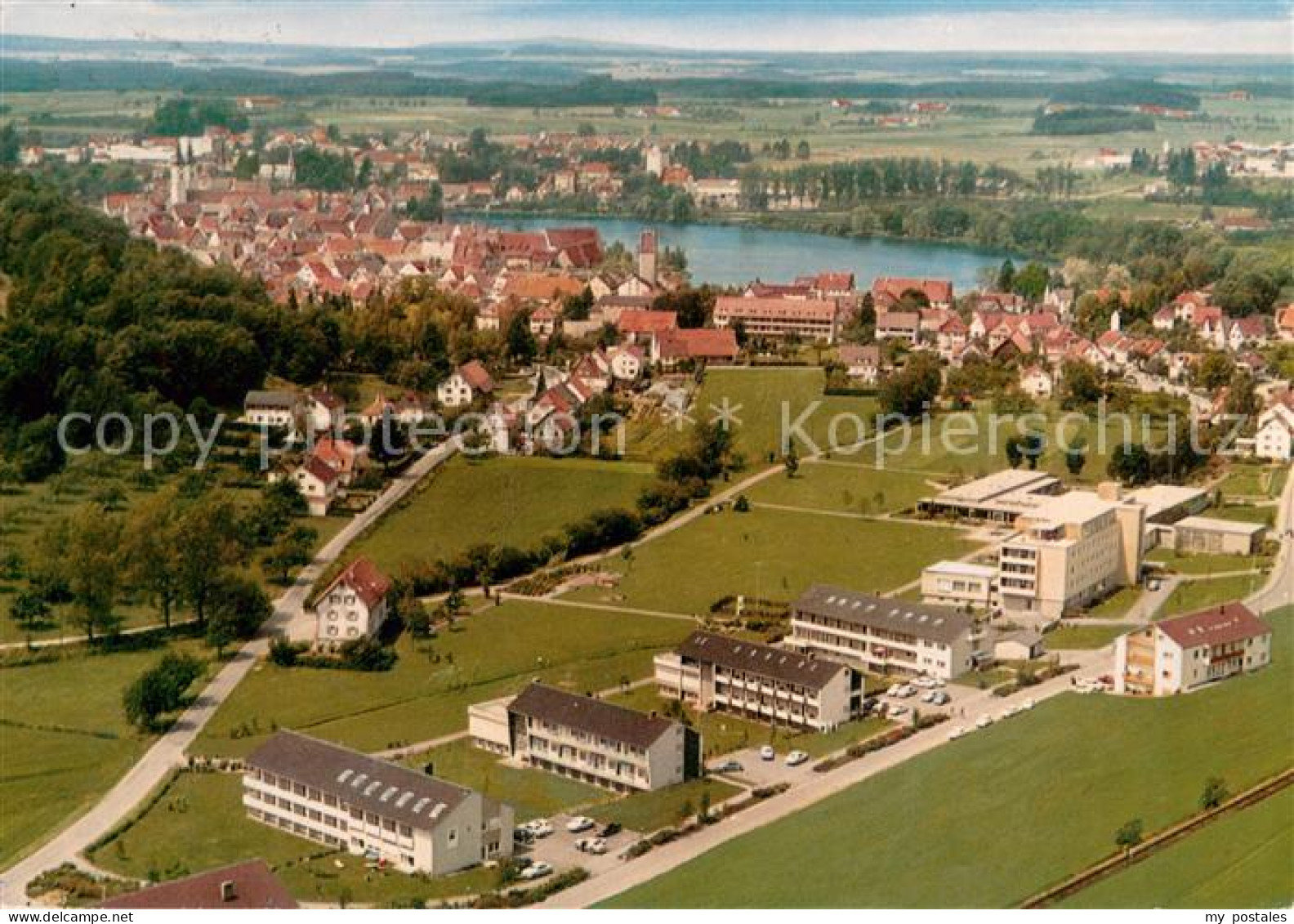 73647406 Bad Waldsee Fliegeraufnahme Bad Waldsee - Bad Waldsee