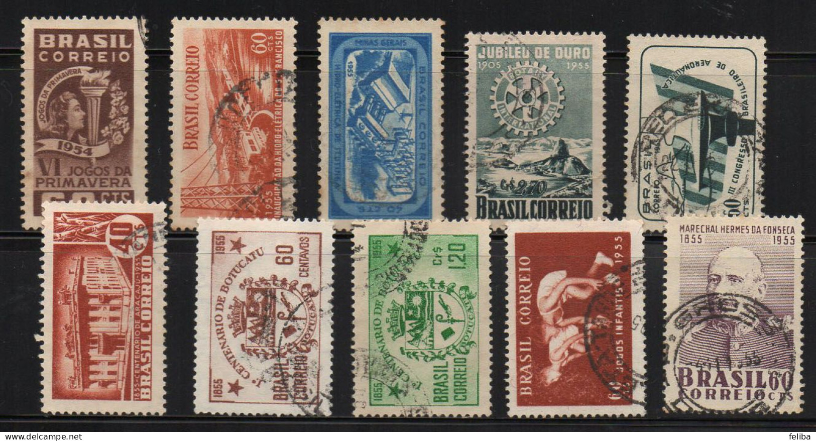 Brazil 1954 / 1955 Lot - Collections, Lots & Séries