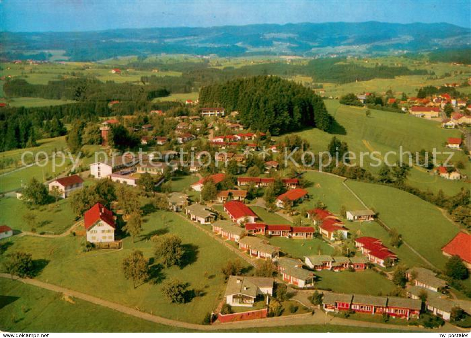 73647250 Nadenberg Allgaeu Feriendorf Fliegeraufnahme Nadenberg Allgaeu - Lindenberg I. Allg.