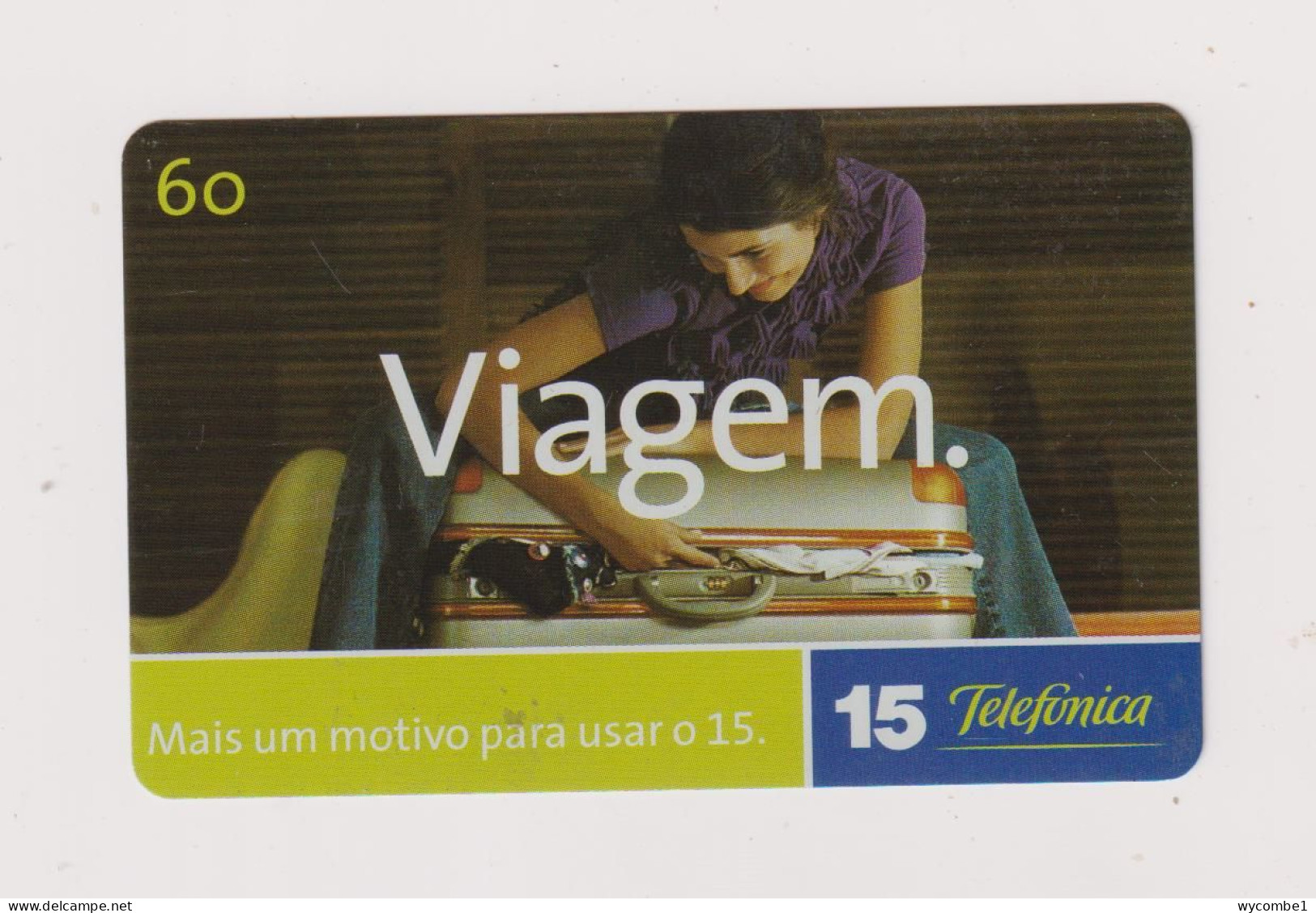 BRASIL -  Viagem Inductive  Phonecard - Brésil