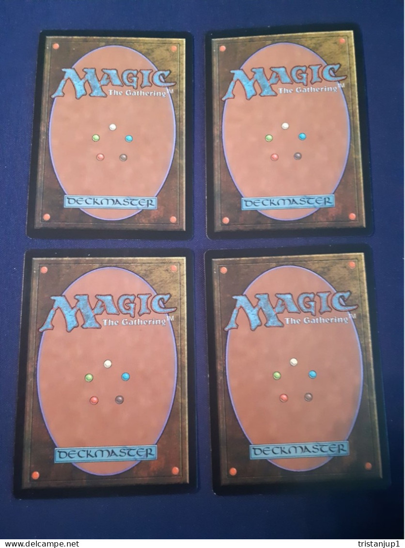 Lot De 4 Oblitération MTG Magic The Gathering - Rot