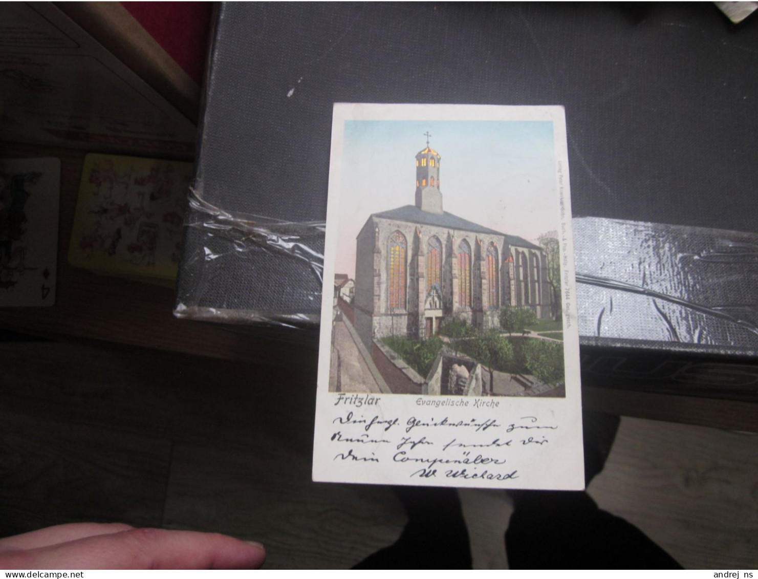 Fritzlar Evangelische Kirche Litho Old Postcards - Fritzlar