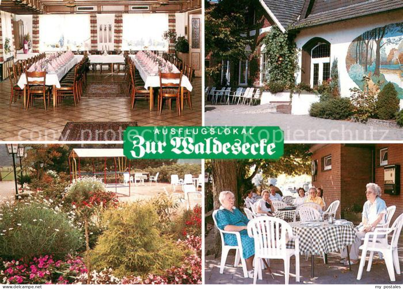 73646628 Stadtlohn-Bueren Hotel Ausflugslokal Zur Waldesecke Restaurant Terrasse - Stadtlohn